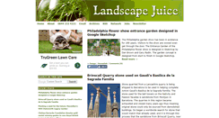 Desktop Screenshot of landscapejuice.com